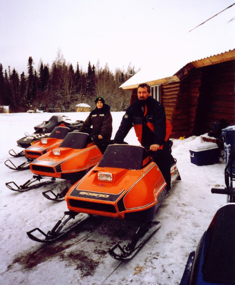 Winter touring group
